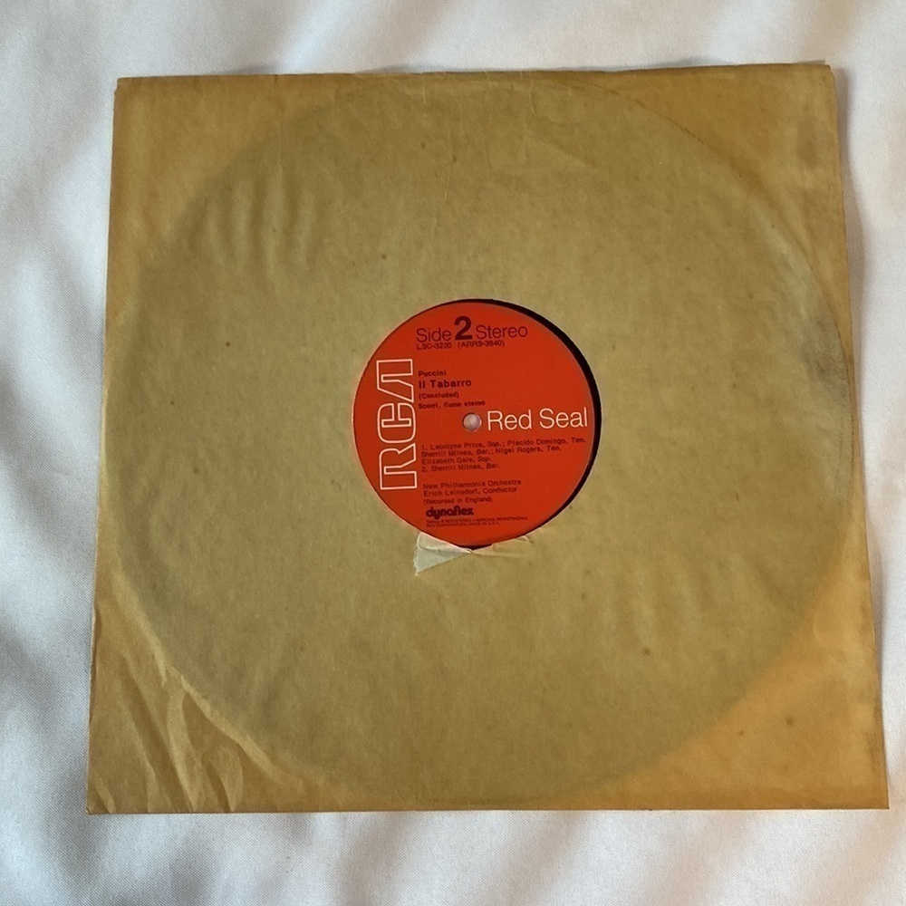 PUCCINI: “IL TABARRO” VINYL RECORD ✨✨✨ - Picture 4 of 8